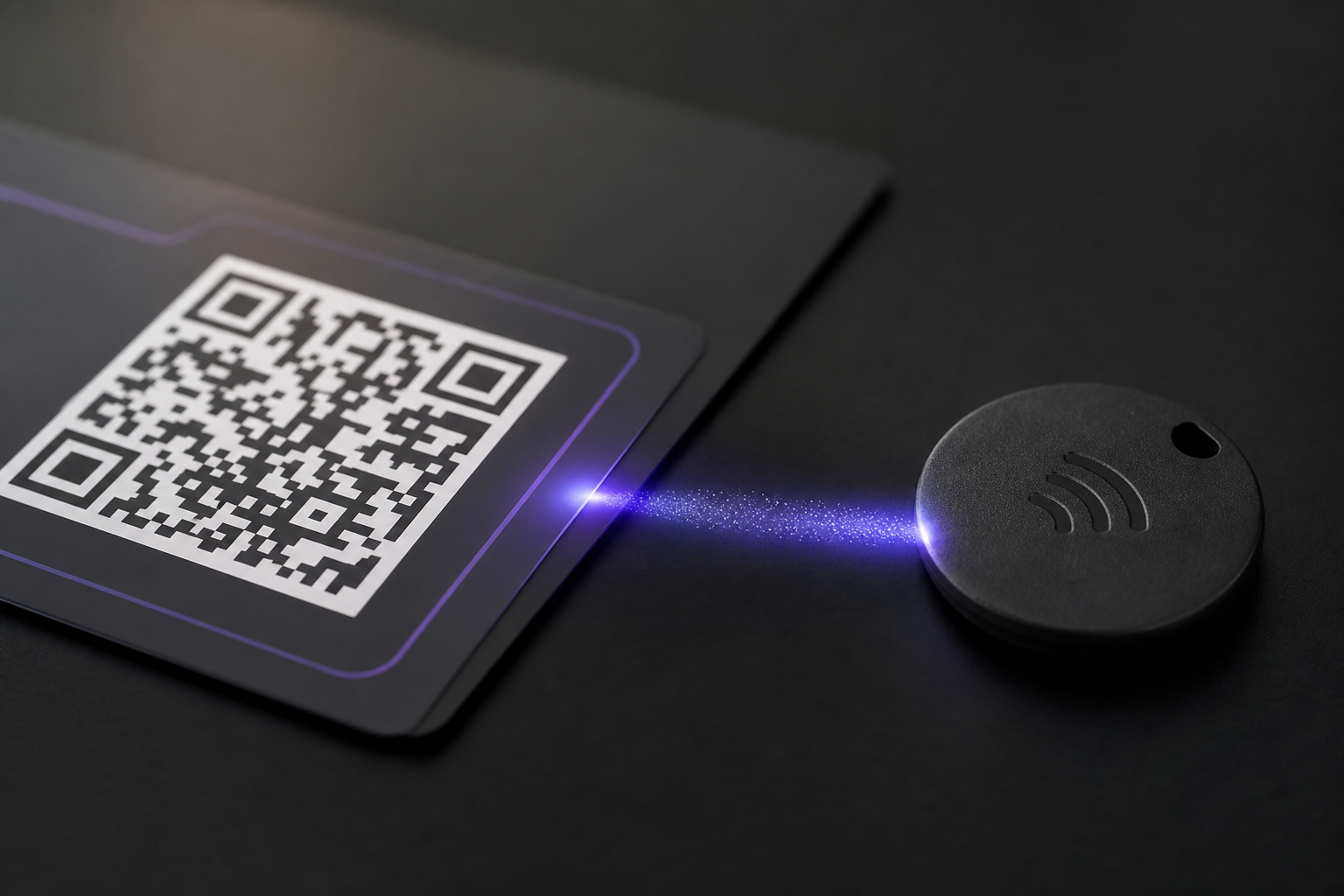 Connect a LivingTag page to a QR or NFC tag
